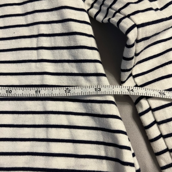 Juicy Couture Gold Heart Striped Top with Navy Leggings - Picture 3 of 8